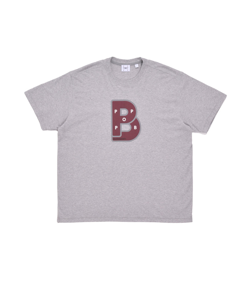 Burberry & Pop Big B T-Shirt Grey