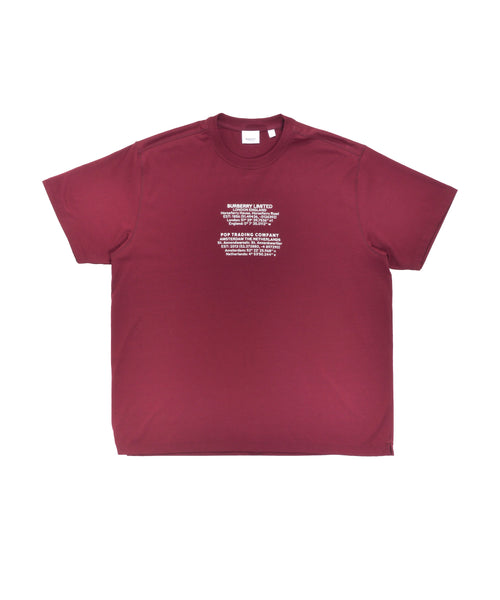 Featured Product Image Of Burberry & Pop Coordinates T-Shirt Mulberry