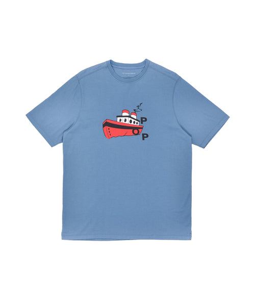 Featured Product Image Of Pop Boat T-Shirt Soft Blue