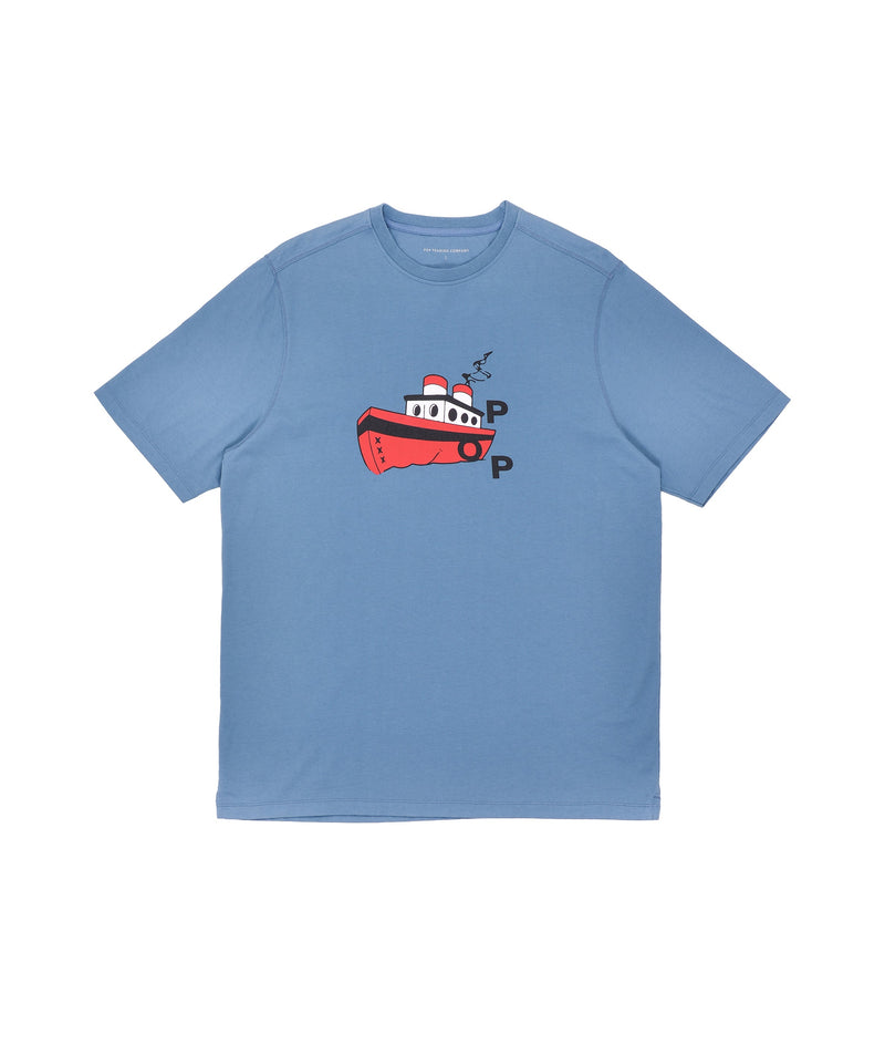 Pop Boat T-Shirt Soft Blue