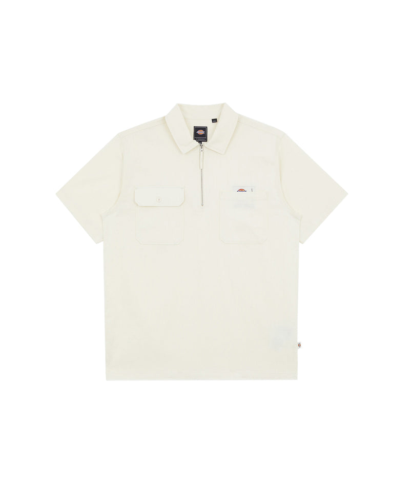 Pop/Dickies Shortsleeve Shirt Off White