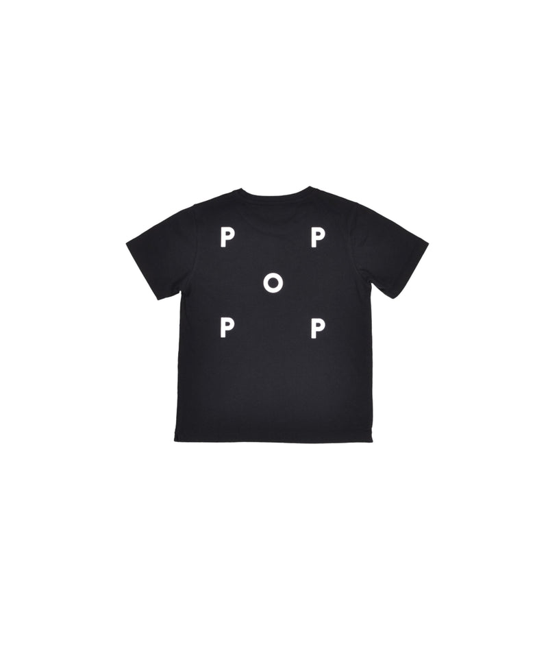 Pop Kids Logo T-Shirt Black/White