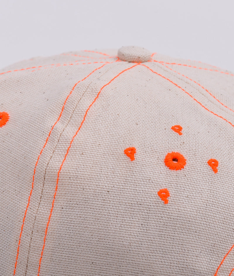 Pop Lex Pott Flexfoam 6 Panel Hat Natural White