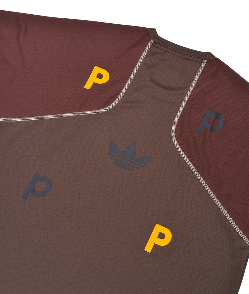 Pop/Adidas Tech T-Shirt Clay Brown