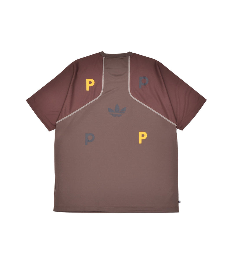 Pop/Adidas Tech T-Shirt Clay Brown